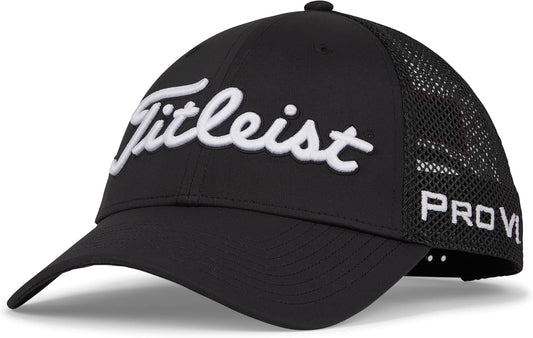 Titleist Tour Performance Mesh Cap Black/White